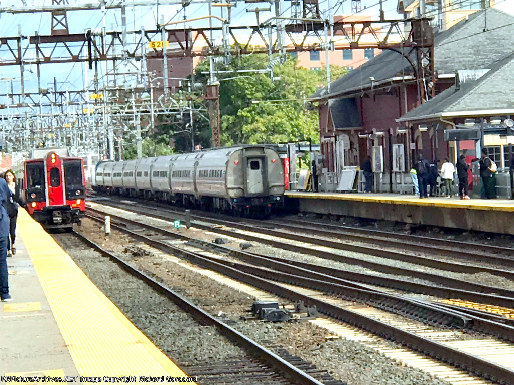 Amtrak and Metro North at South Norwalk